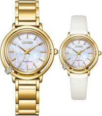 Ceas Dama, Citizen, Arcly EM1092-64D, Set cu Bratara suplimentara - Marime universala foto