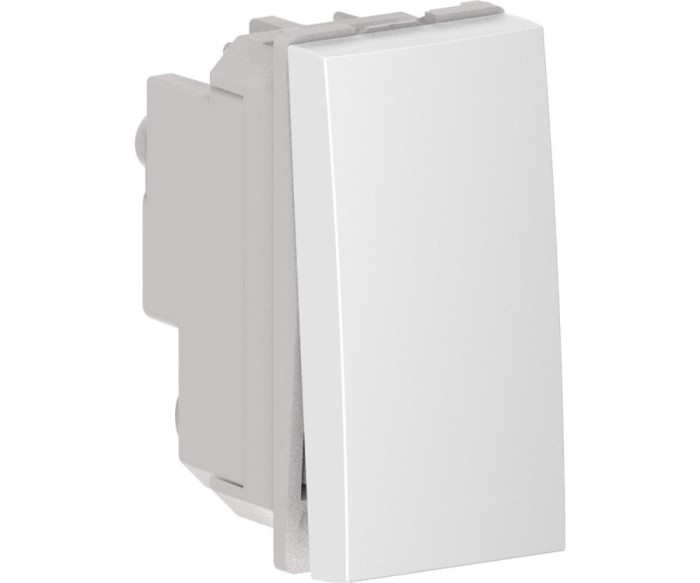Intrerupator cu revenire 1M Flexo Himel alb
