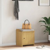 Bancă pentru hol &bdquo;SANDNES&rdquo; 45x40x50 cm din lemn masiv de pin