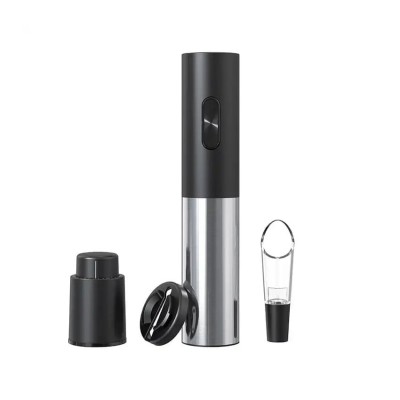 Cadou Barbati, Set Tirbuson Electric cu Accesorii Pentru Vin foto