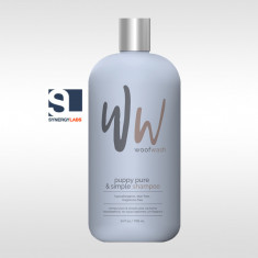 Sampon pentru catelusi Pure & Simple Woof Wash, Synergy Labs, 709 ml AnimaPet MegaFood