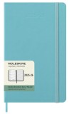 Agenda 2025/2026 - Moleskine Classic 18 Months Weekly Planner - Hardcover, Large (Aquamarine) | Moleskine