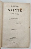 Carte veche 1846 Victor Duruy Histoire sainte d&#039;apres la bible