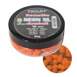 FAVORITE DUMBELL WAFTERS NEON 12MM &ndash; HALIBUT CU KRILL
