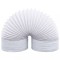 vidaXL Conductă de evacuare, 6 m, 15 cm, PVC 51170