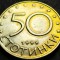 Moneda 50 STOTINKI - BULGARIA, anul 1999 * cod 2619