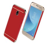 Cumpara ieftin Husa Samsung Galaxy J3 2017 MyStyle Elegance Luxury 3in1, Protectie Soc, Praf, Zgarieturi, Carcasa Policarbonat, Rosu