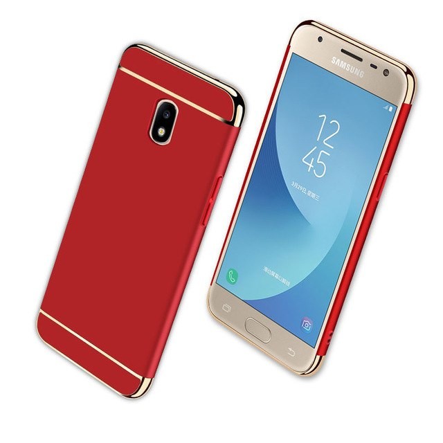 Husa Samsung Galaxy J3 2017 , MyStyle Elegance Luxury 3in1 Red
