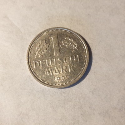 Germania 1mark 1992 foto