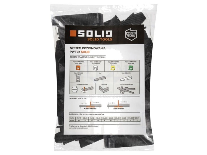 Sistem de nivelare a plăcilor SOLID TOOLS