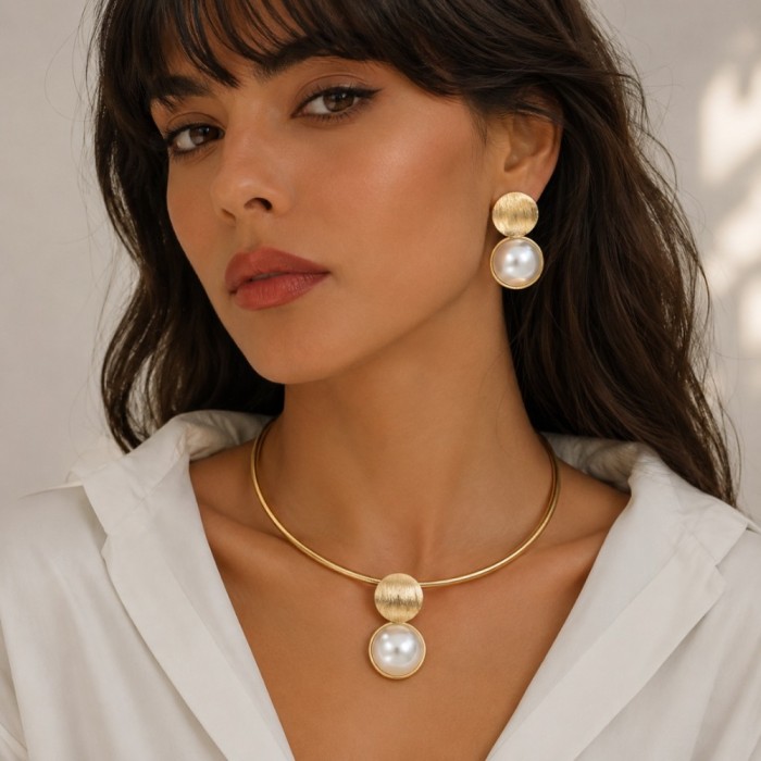 Set colier Ellegance Blanchefleur