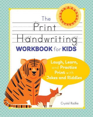 The Print Handwriting Workbook for Kids: Laugh, Learn, and Practice Print with Jokes and Riddles foto
