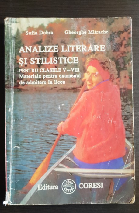 Analize literare și stilistice pentru clasele V-VIII - Sofia Dobra, Mitrache