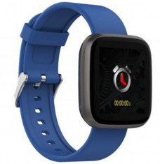 Ceas Smartwatch iUni H5, Touchscreen, Bluetooth, Notificari, Pedometru, Blue foto