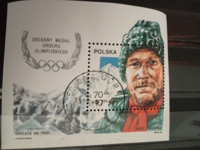 POLONIA, SPORT - COLIȚĂ ȘTAMPILATĂ foto