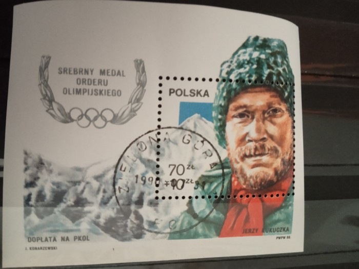 POLONIA, SPORT - COLIȚĂ ȘTAMPILATĂ