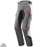 Cumpara ieftin Pantaloni pentru scuter - motocicleta barbati Touring/Adventure Ixon All season model Midgard MS culoare: gri/negru/rosu Gri/negru/rosu XXL