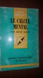 Le calcul mental par Rene Taton