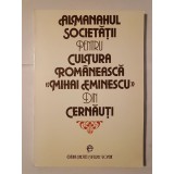 Almanahul Societății pentru Cultura Rom&acirc;nească Mihai Eminescu din Cernăuți (1993)