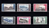 A12 S2 10 - Timbre foarte vechi - Belgia - cladiri celebre, Arhitectura, Nestampilat