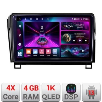 Navigatie Toyota sequoia intre anii 2008-2017 A-sequoia 4+64 InCell Display 1K Android radio gps internet CarStore Technology foto