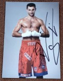 Foto - Boxer Profesionist Stipe Drvi&scaron; (nume de scenă Stipe Drews) - semnatura originala