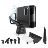 Cumpara ieftin Aspirator cu abur si spalare ETA Steam&amp;Clean 7214 90000, 2000 W, 1.3 litri, 4 moduri de curatare, LED, negru