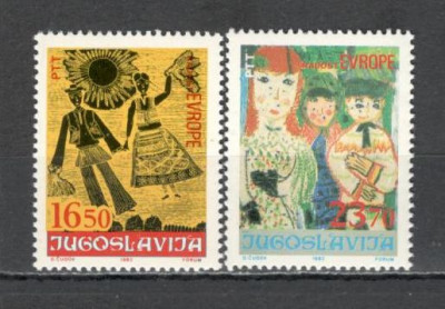 Iugoslavia.1983 Concurs de desene &amp;quot;Prietenii Europei&amp;quot; SI.573 foto