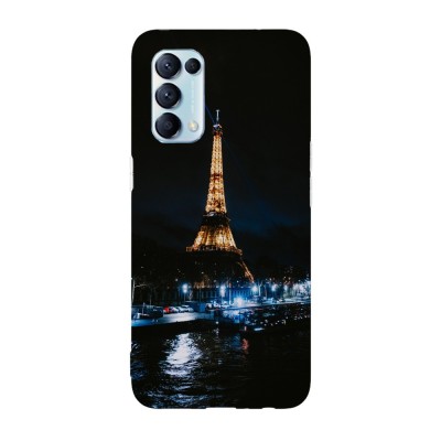 Husa compatibila cu Oppo Find X5 Lite model Tour Eiffel at night, Silicon, TPU, Viceversa foto