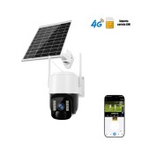 Cumpara ieftin Camera Supraveghere 4G &amp; Wi-Fi Premium &ndash; Panou Solar, 3MP, Acumulator 8000mAh, PTZ 355&deg;, Tracking Persoane, Audio Bidirectional, Vedere Nocturna Color