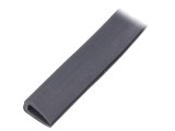 Ecran PVC Gri 10m x 14mm x 7mm