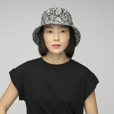 Palarie Kangol Snakeskin Bucket Negru (S,M,L,XL) - Cod 78715554681