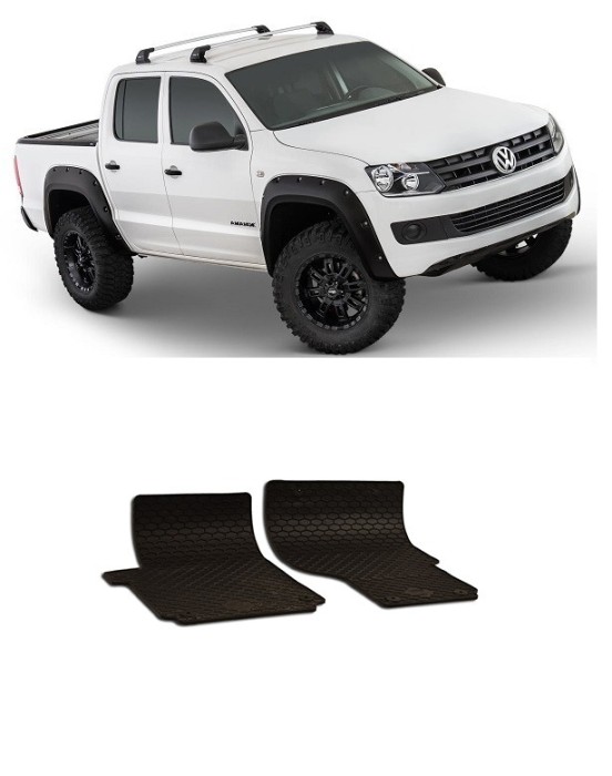 Set covorase auto cauciuc VW AMAROK (2010 - 2017) - 2 Bucati