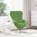 Scaun ou vidaXL Verde Deschis din Catifea