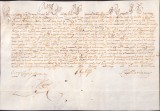 PM262N Bulă papală emisă de Papa Benedict al XIV-lea, 1752, pe pergament