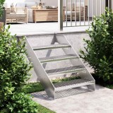 vidaXL Treaptă tip grătar, 70x24x7 cm, oțel galvanizat