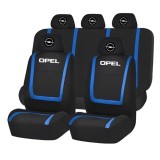 Set Huse Scaune Universale Compatibile cu Opel &ndash; Negru/Albastru