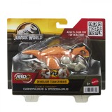 Jurassic World Fierce Changers Double Danger Dinozaur Transformabil Carnotaurus Si Stegosaurus