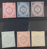 Austria 1889 - Posta D.D.S.G. nedantelate