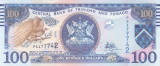 Bancnota Trinidad &amp; Tobago 100 Dolari 2006 (2017) - P51c UNC