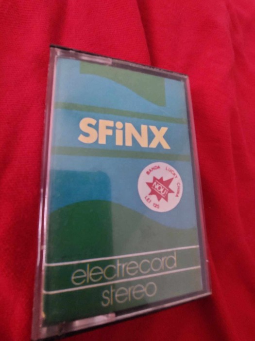 CASETA AUDIO SFINX,Electrecord stereo,caseta Originala vintage/veche Muzica