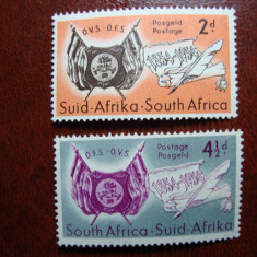 AFRICA DE SUD 1954 SERIE MH+