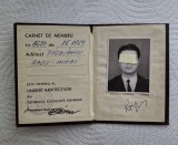 Carnet de membru &ndash; Uniunea Arhitectilor, 1969