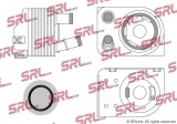 Radiator racire ulei motor, termoflot Jeep Cherokee 13-, Compass 17-, motor: 2.4, garnituri incluse, 95x135x55, SRLine, Aluminiu, 5047370AB; 5047370AC
