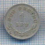 AX 700 MONEDA- ROMANIA - 1 LEU ,,BUN PENTRU&quot; -ANUL 1924 -STAREA CARE SE VEDE