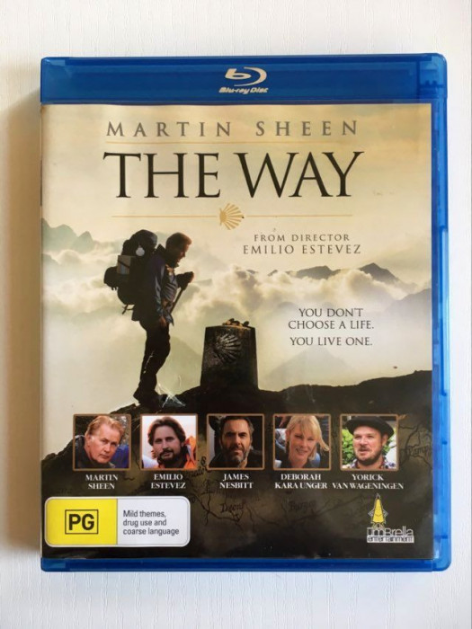 *DD Film THE WAY, Martin Sheen, BluRay Disc