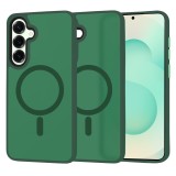 Husa Samsung Galaxy S25 Plus Techsuit HaloFrost&Atilde;&sbquo;&Acirc;&nbsp;MagSafe Series, verde inchis