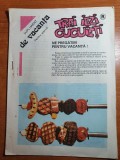 Trei iezi cucuieti-supliment de vacanta pt parinti-revista culinara-anii &#039;90