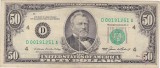 SUA USA 50 DOLARI DOLLARS 1985 Monetaria D VF
