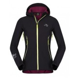 Jacheta Softshell Zajo Sphere Negru-Galben